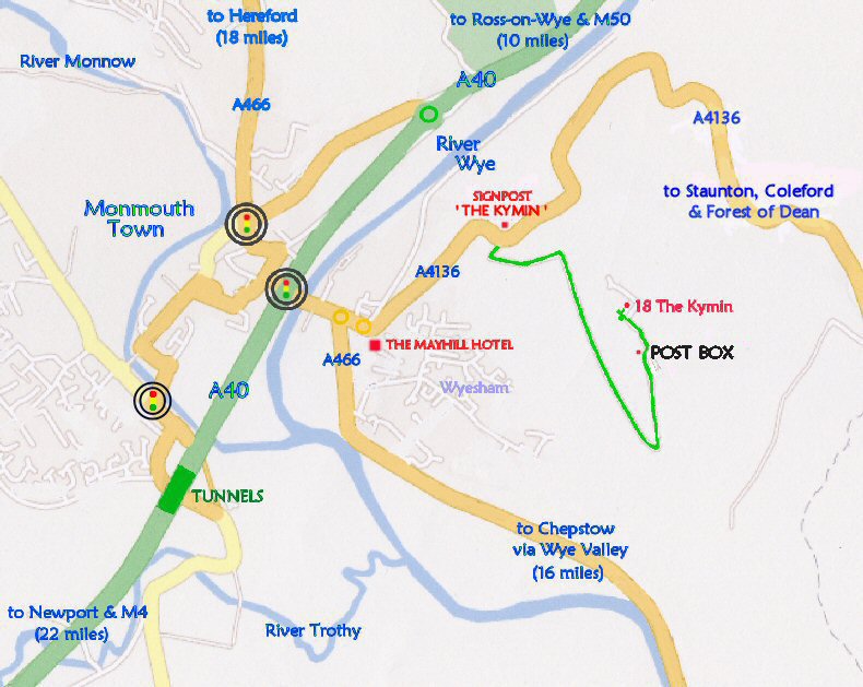 Kymin map